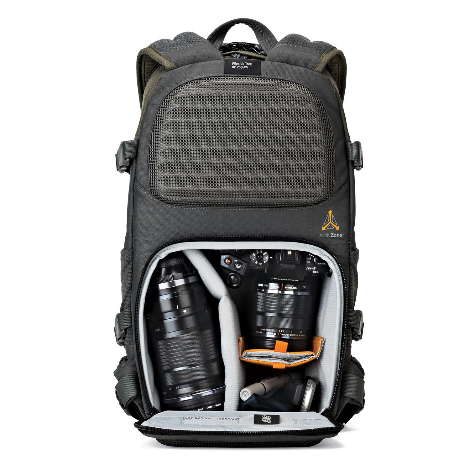 Lowepro Flipside Trek BP 250AW gris/vert