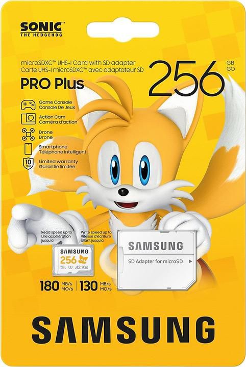 Samsung Pro+ SONIC microSDXC 256GB