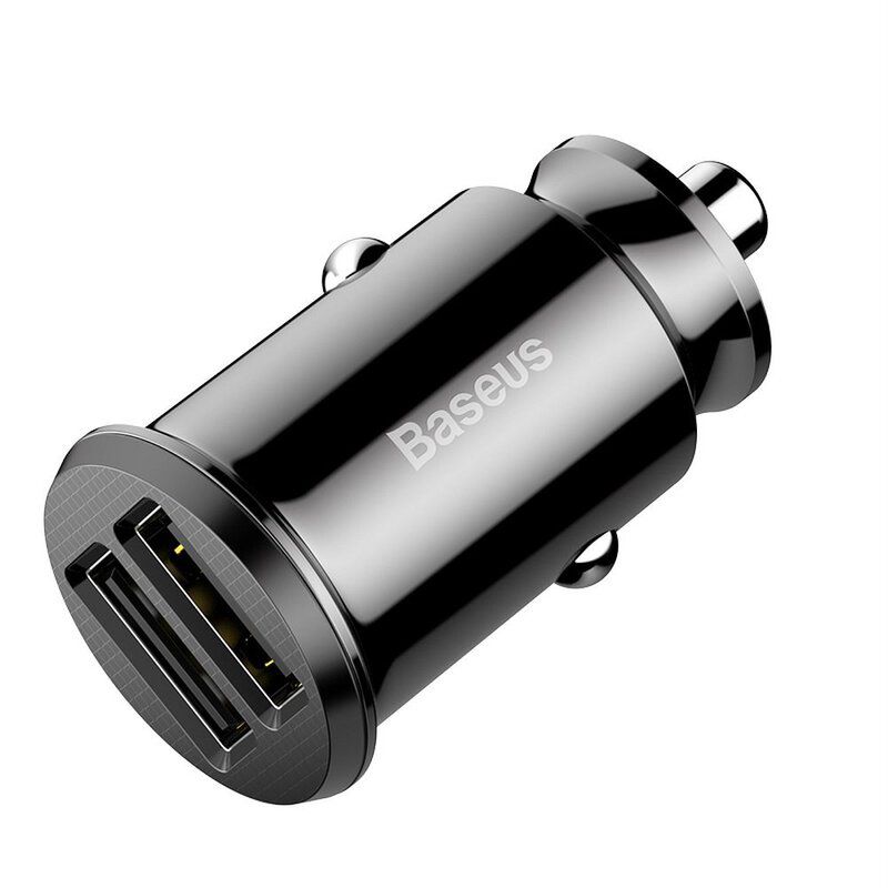 Baseus Dual Car Charger 5V Black