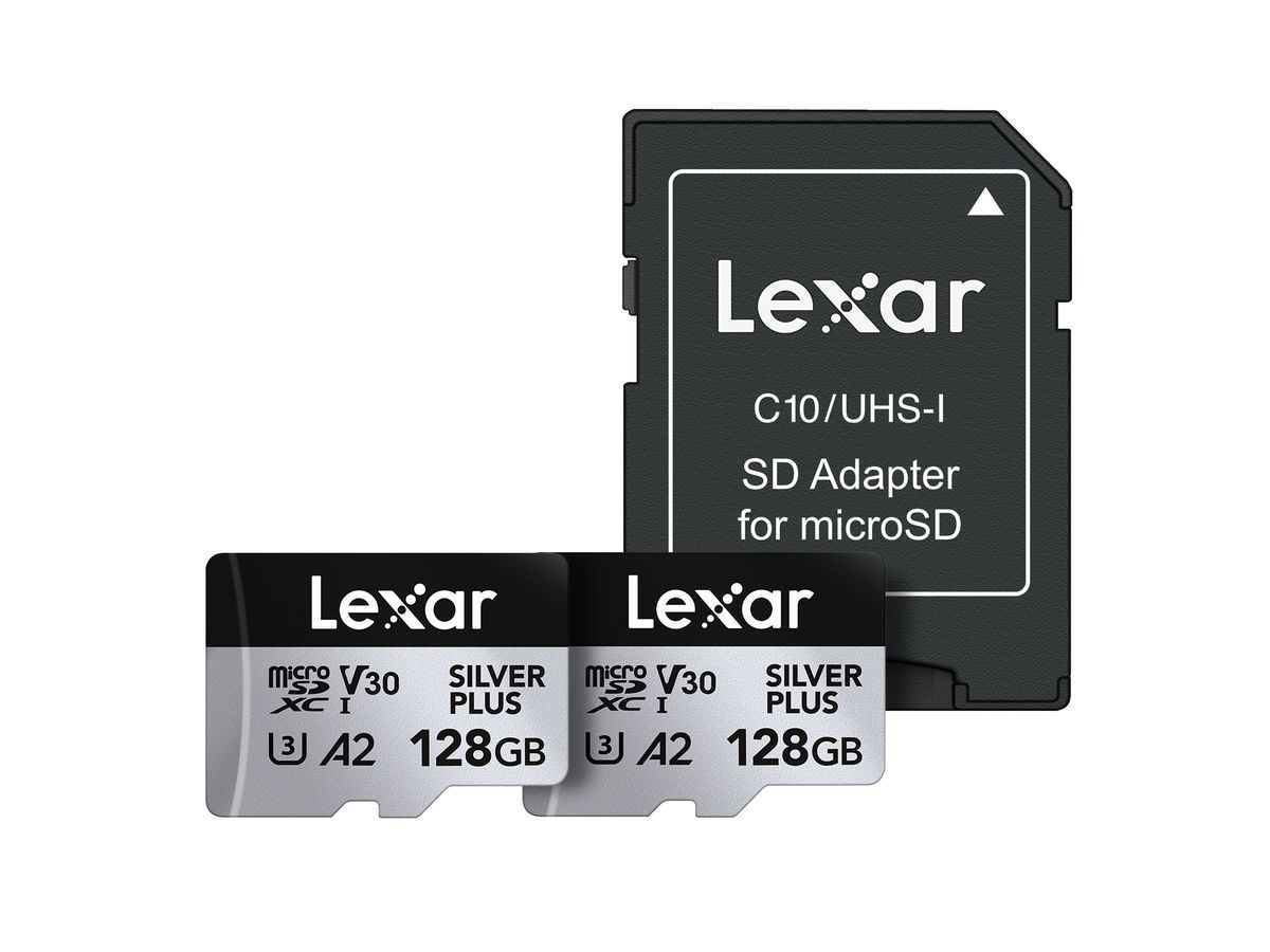 Lexar micro SDXC Silver Plus 2x128GB
