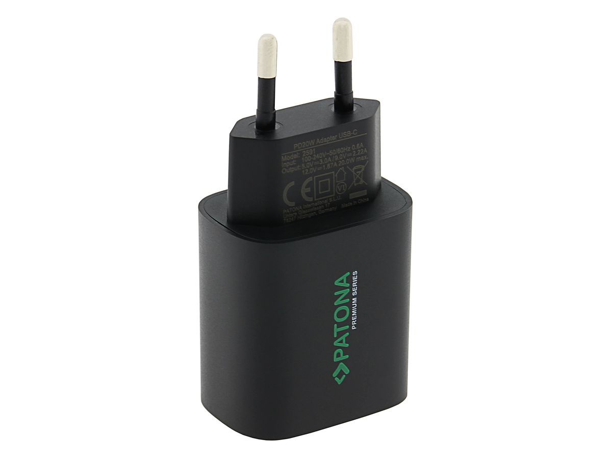 Patona PD 20W USB-C Fast Charger Bundle