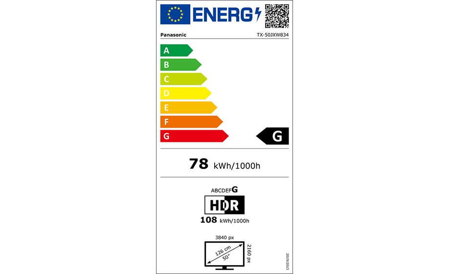 Panasonic 50" LED UHD TV 50JXW834