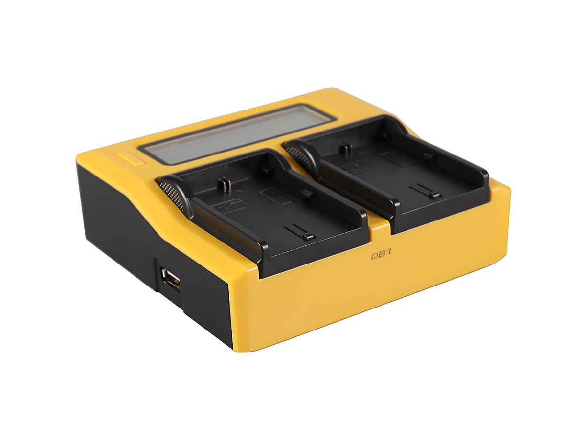 Patona Dual LCD Charger Canon LP-E6