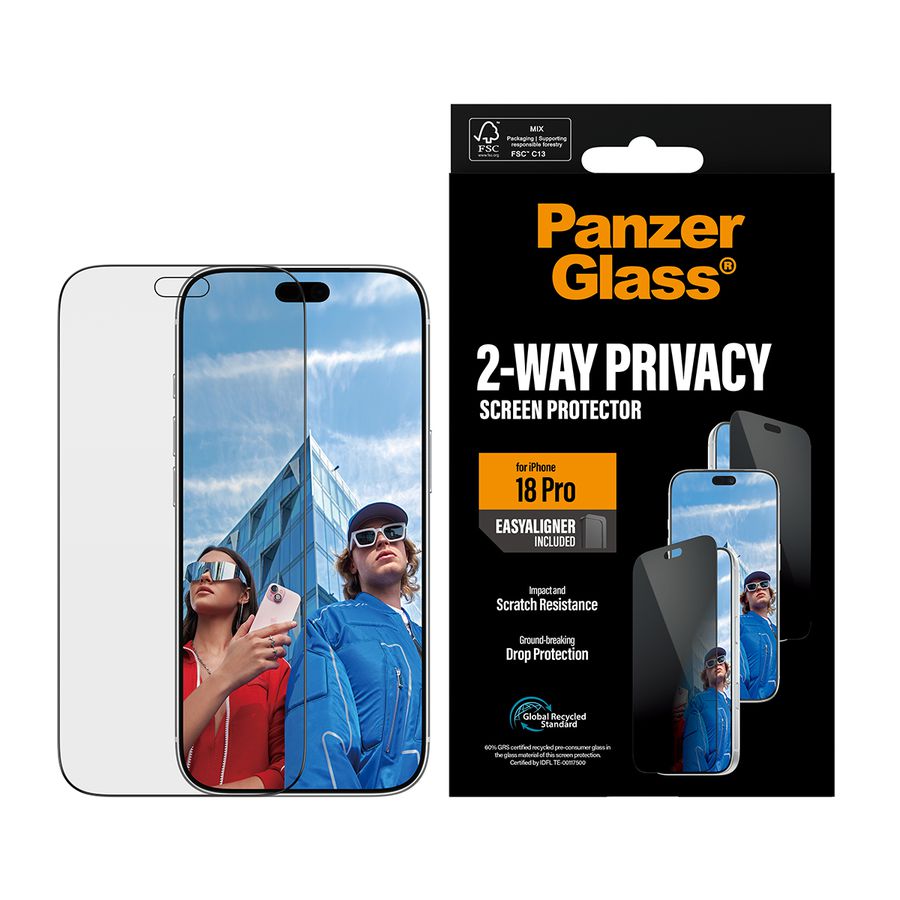 PanzerGlass iP18 Pro Privacy Schutz