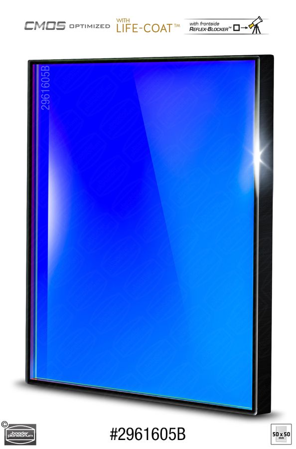 RGB-B 50x50mm Filter  CMOS-optimized