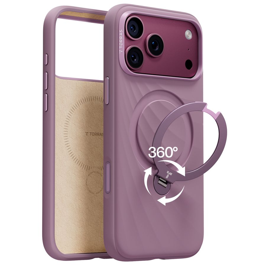 Torras Ostand Wind iPhone 18 Pro Purple