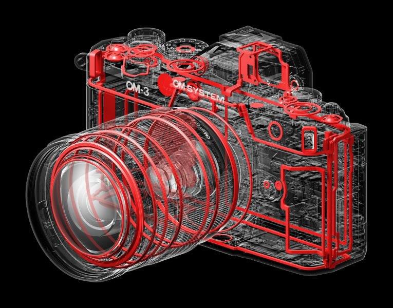 OM System OM-3 Kit silver ED 12-45mm