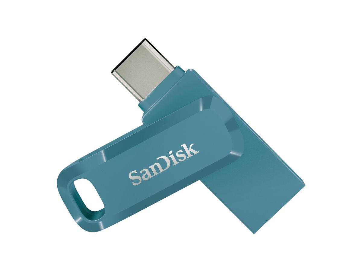 SanDisk Ultra USB DualDriveGo 128GB blau