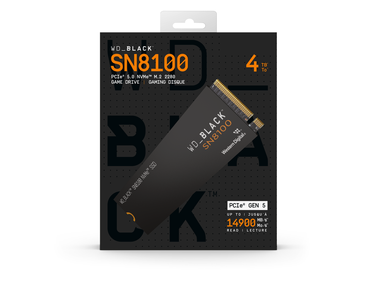 WD Black SN8100 NVMe SSD 4TB
