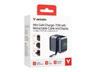 Verbatim Mini GaN Charger 70W Display
