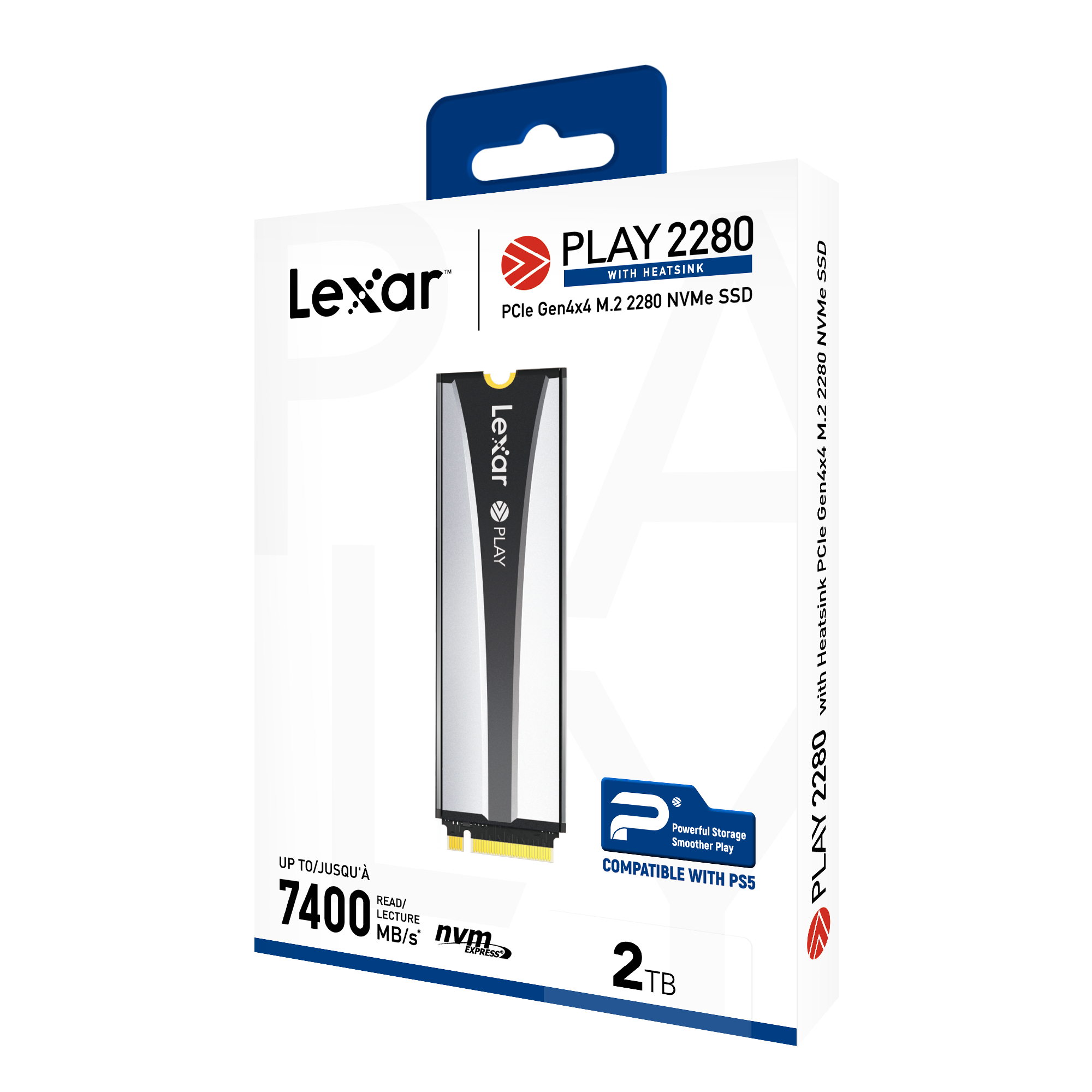 Lexar PLAY 2280 SSD 2TB Gen4x4