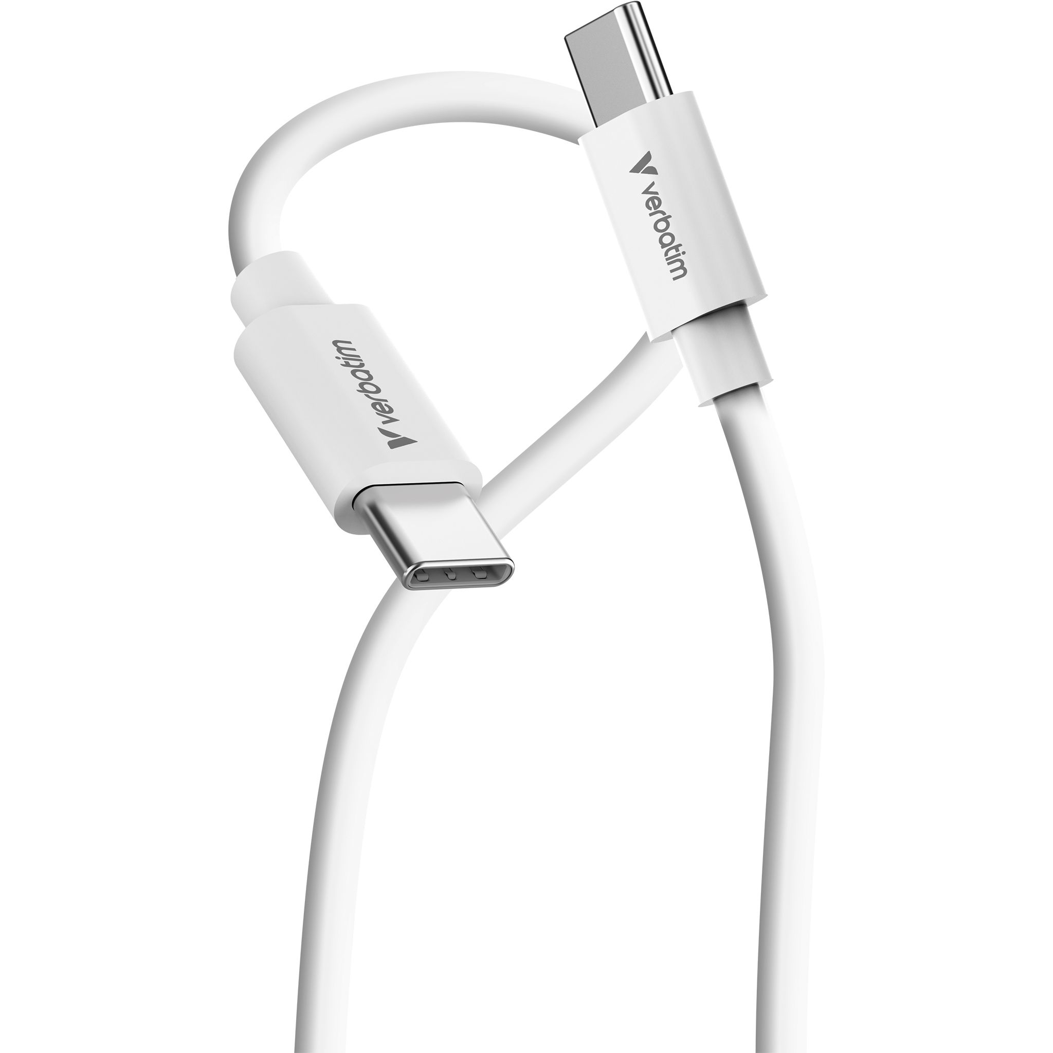 Verbatim USB-C to USB-C 3m 100W White