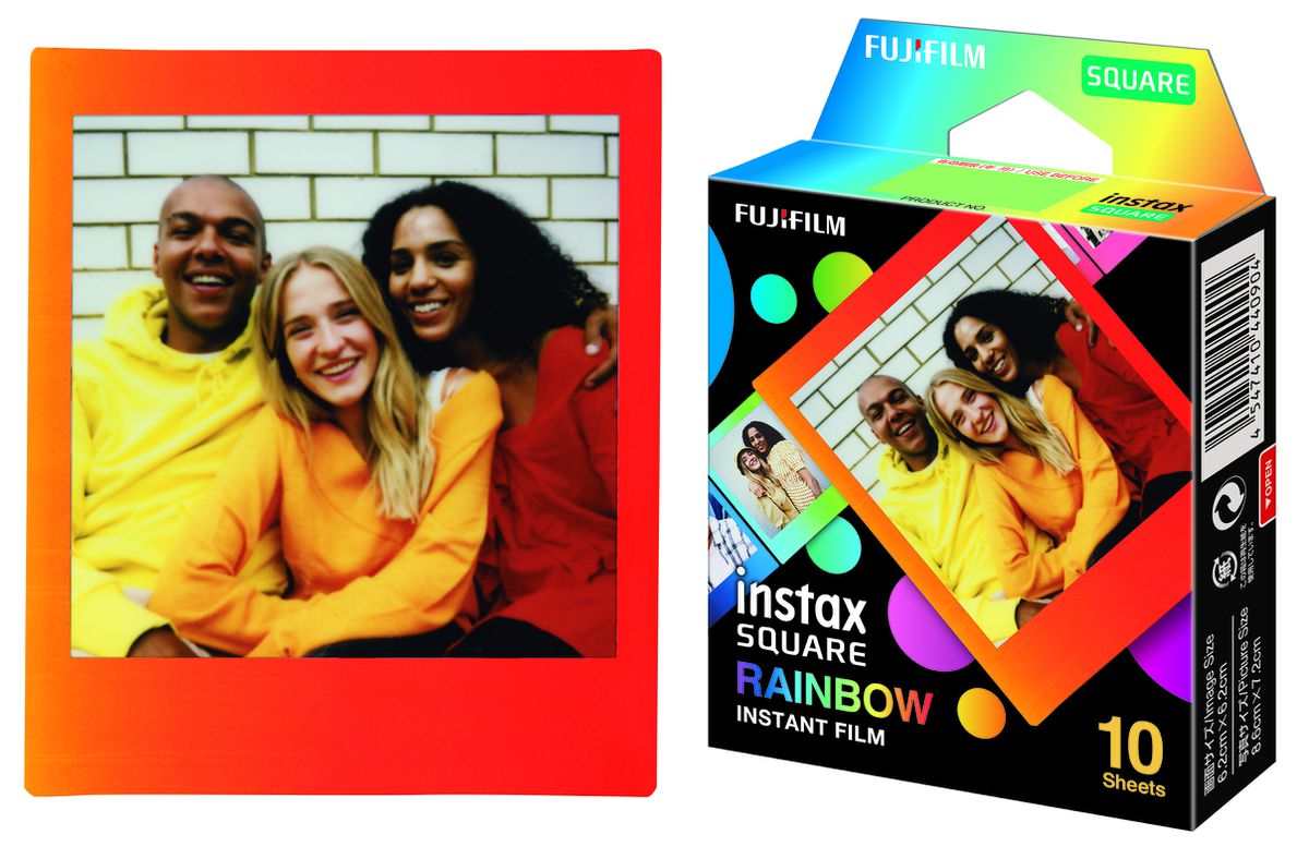 Fujifilm Instax Square 10Bl Rainbow