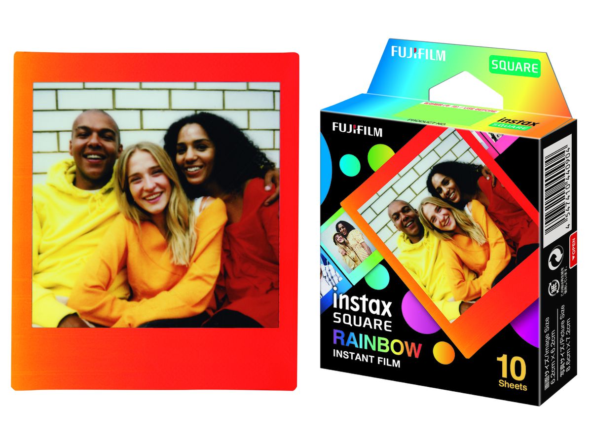 Fujifilm Instax Square 10Bl Rainbow