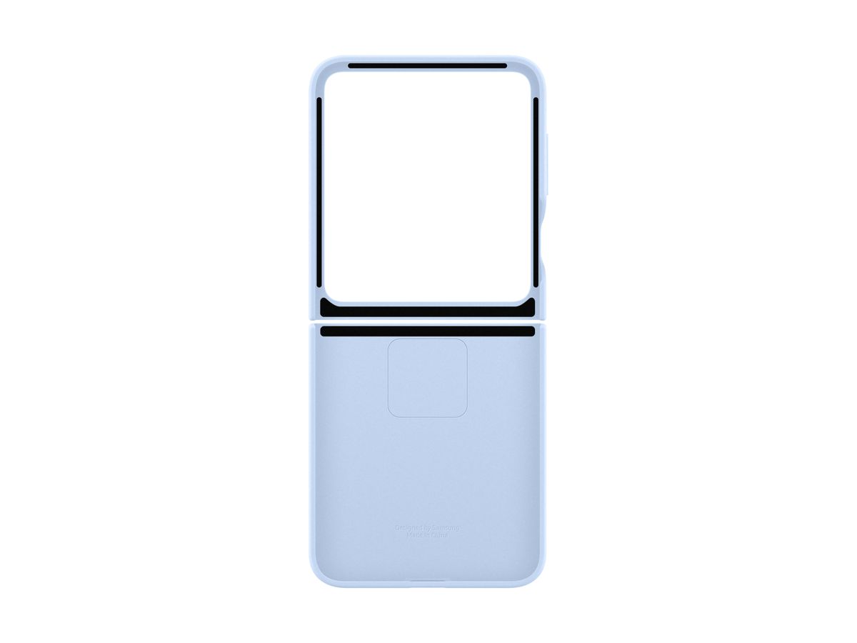 Samsung Flip 6 Silicone Case Blue