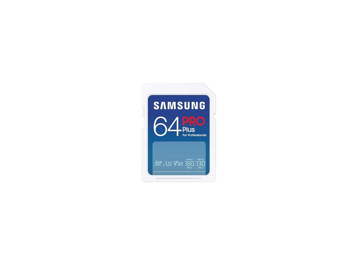 Samsung Pro+ SDXC 64GB 180MB/s V30