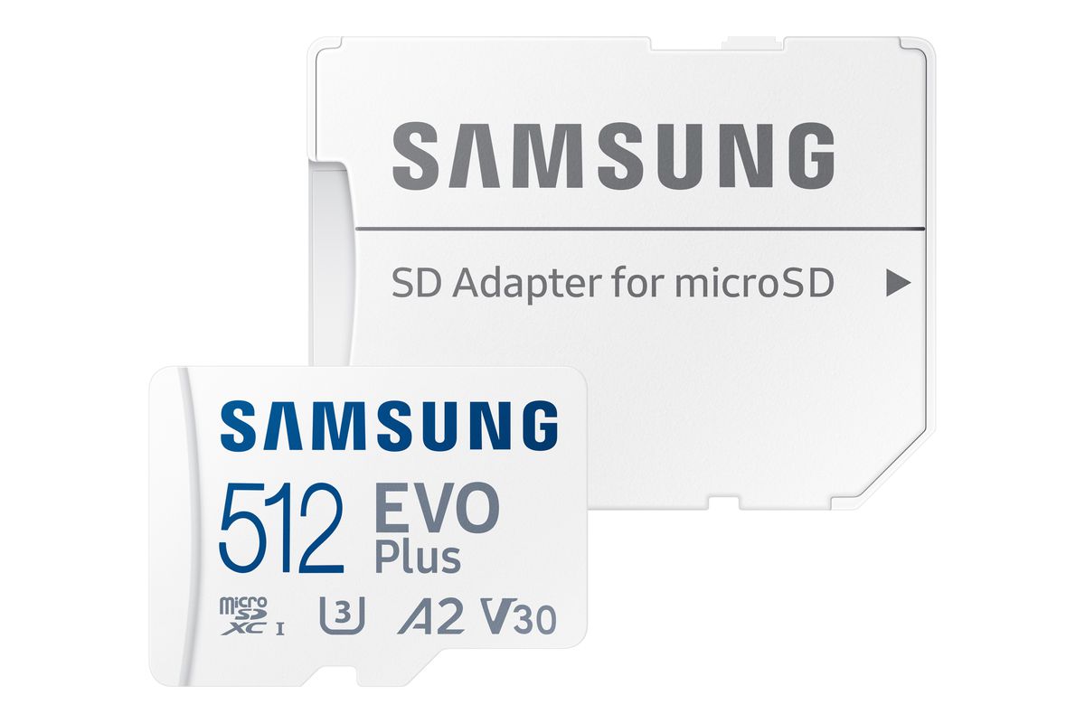Samsung Evo+ microSDXC 512GB 160MB/s V30