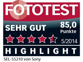 Sony E-Mount APSC 55-210mm OSS Silver