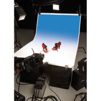 Colorama Colorgrad 110x170cm White/Blue