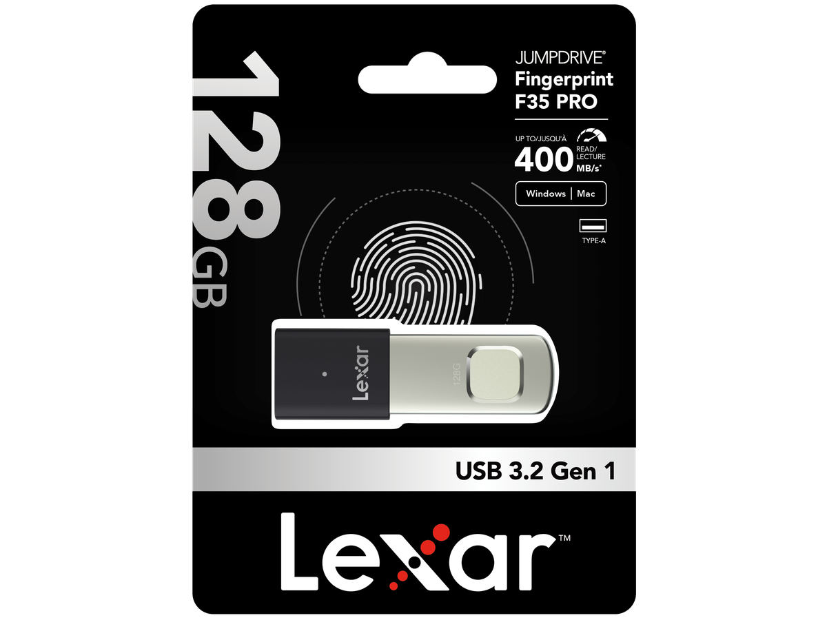 Lexar Fingerprint PRO F35 USB 3.2 128GB