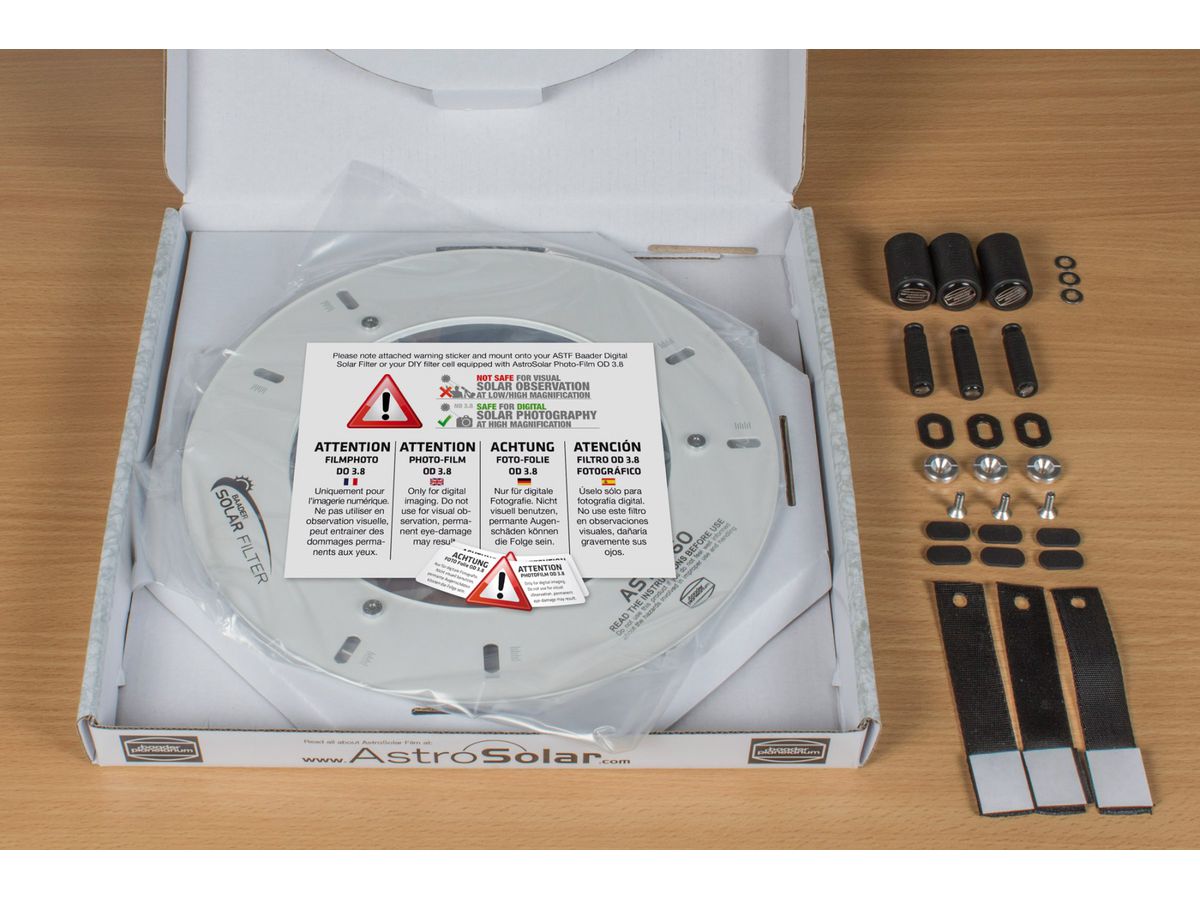 Baader 3.8 OD Digital Solar Filter 140mm