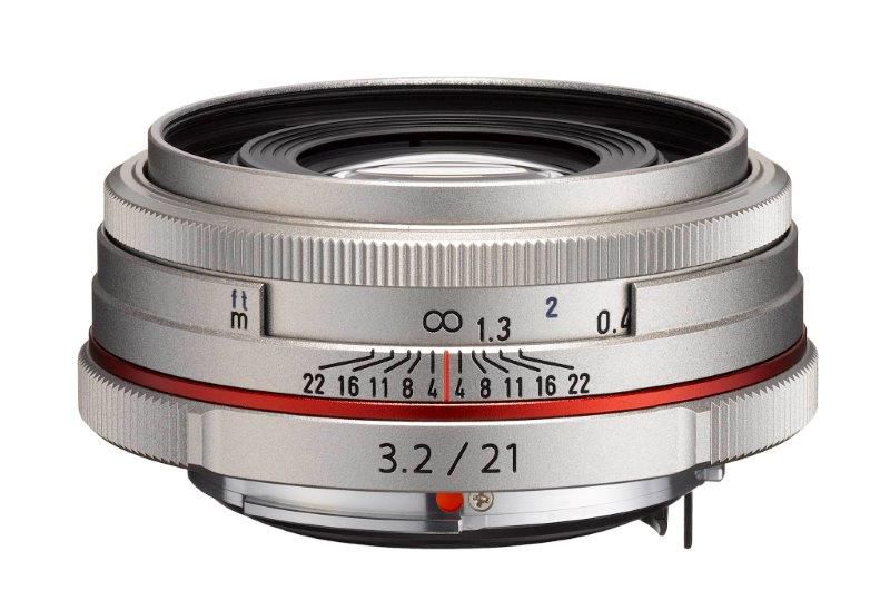 Pentax HD DA 21mm/3,2 AL silver Limited