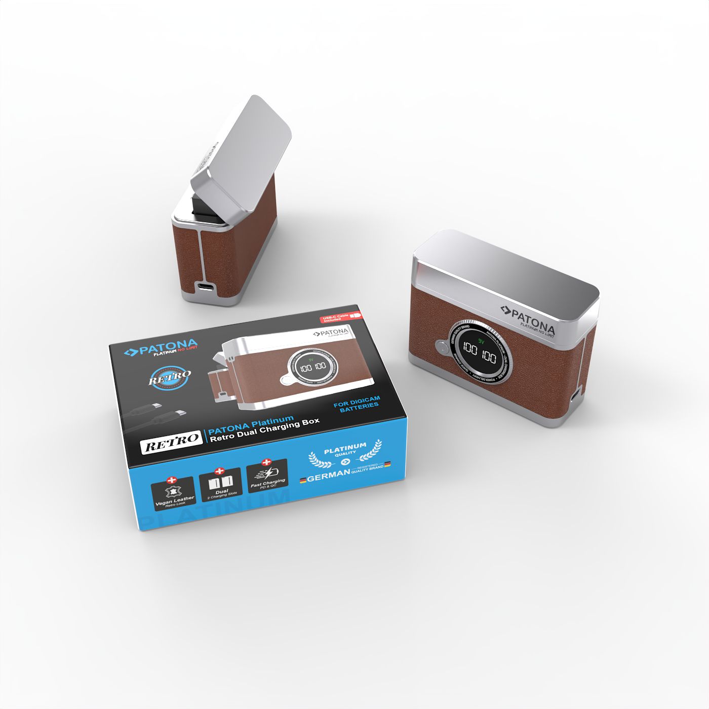 Patona Retro Dual Charging Fuji NP-W235