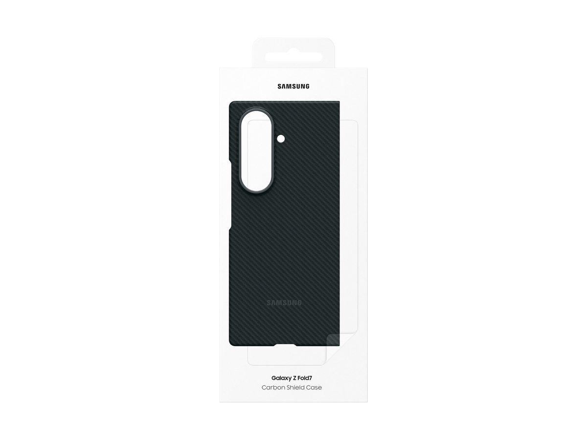 Samsung Fold 7 Carbon Shield Case Black