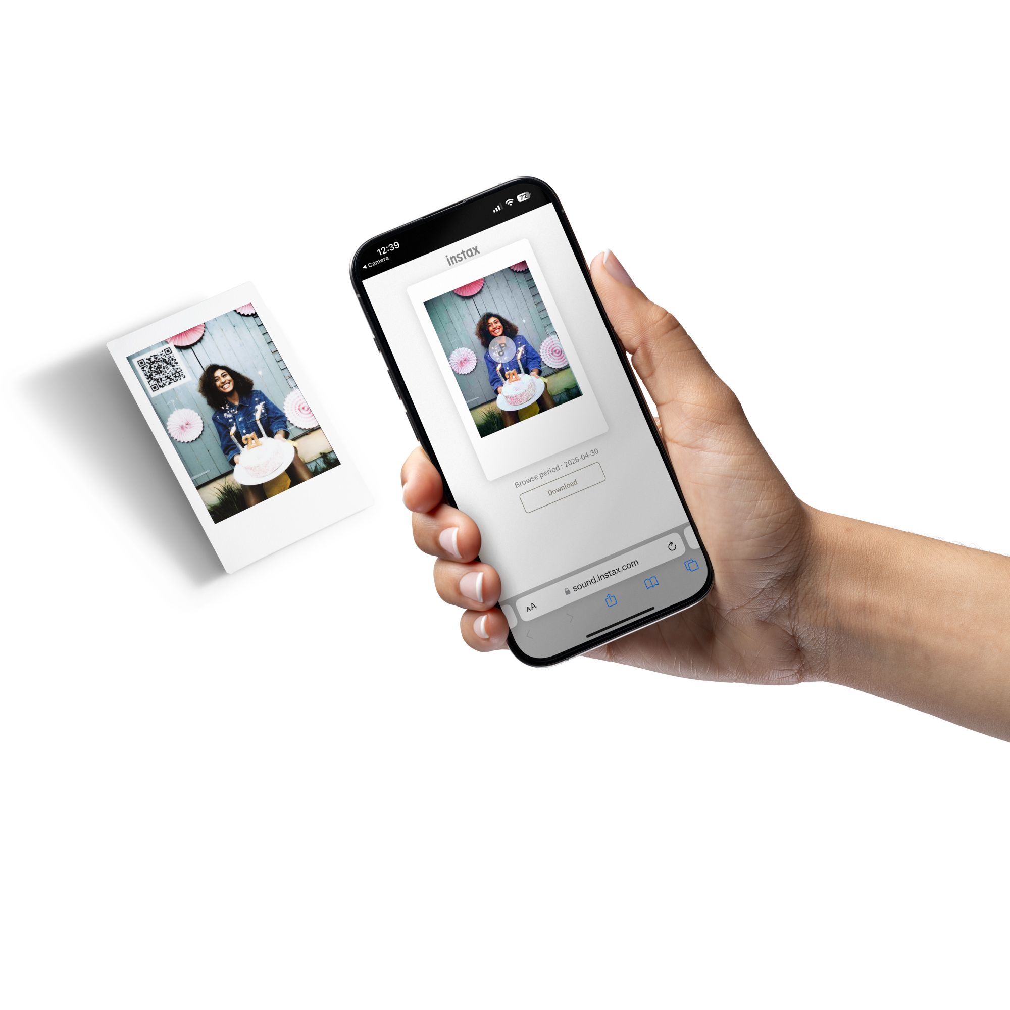 Fujifilm Instax Mini LiPlay White USB-C