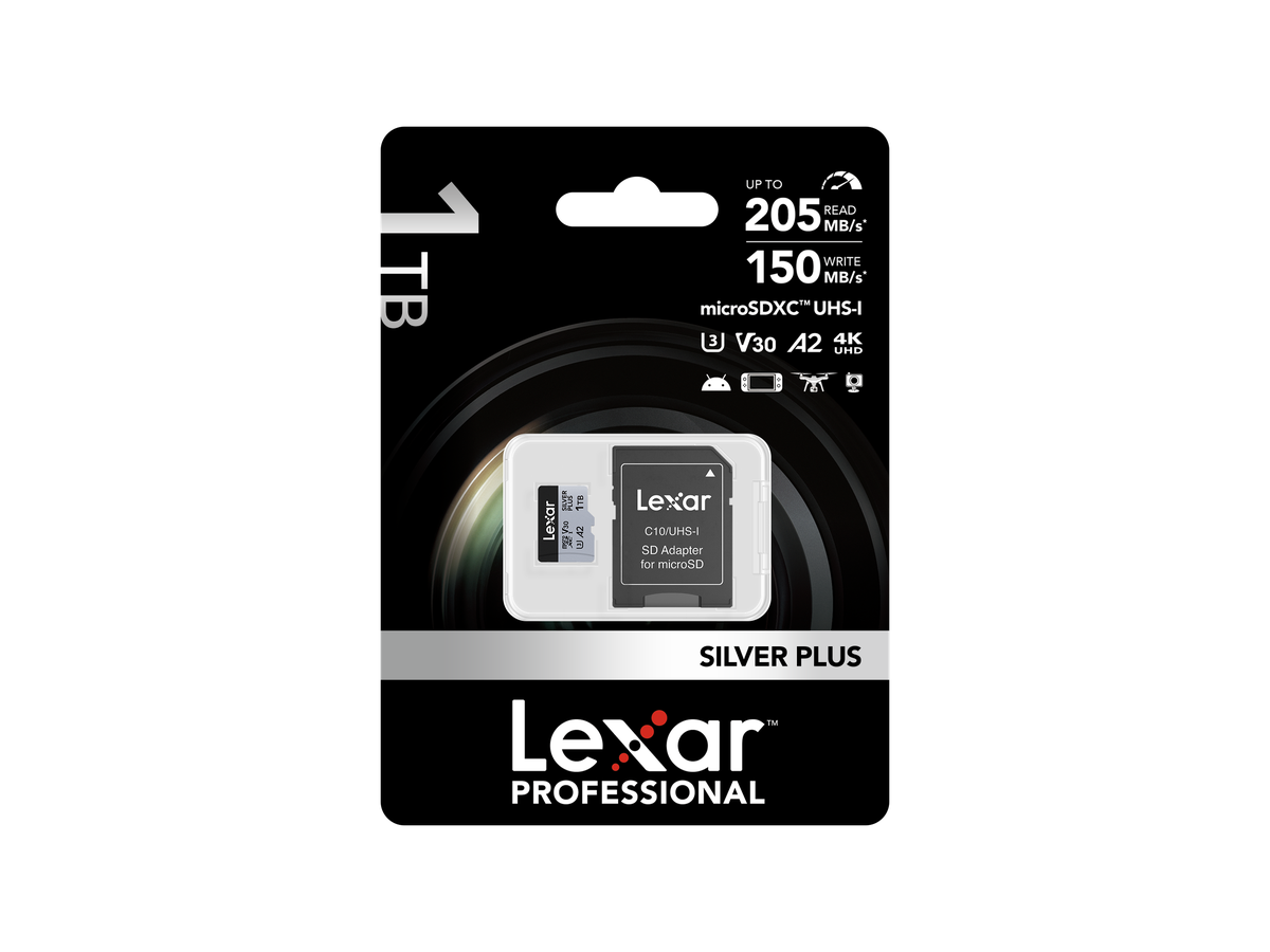 Lexar micro SDXC Silver Plus 1TB