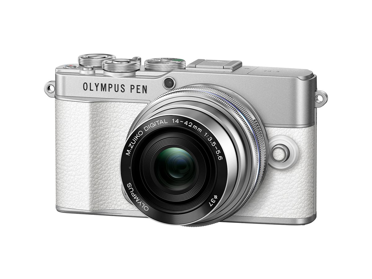 Olympus E-P7 Pancake Zoom Kit white/silv