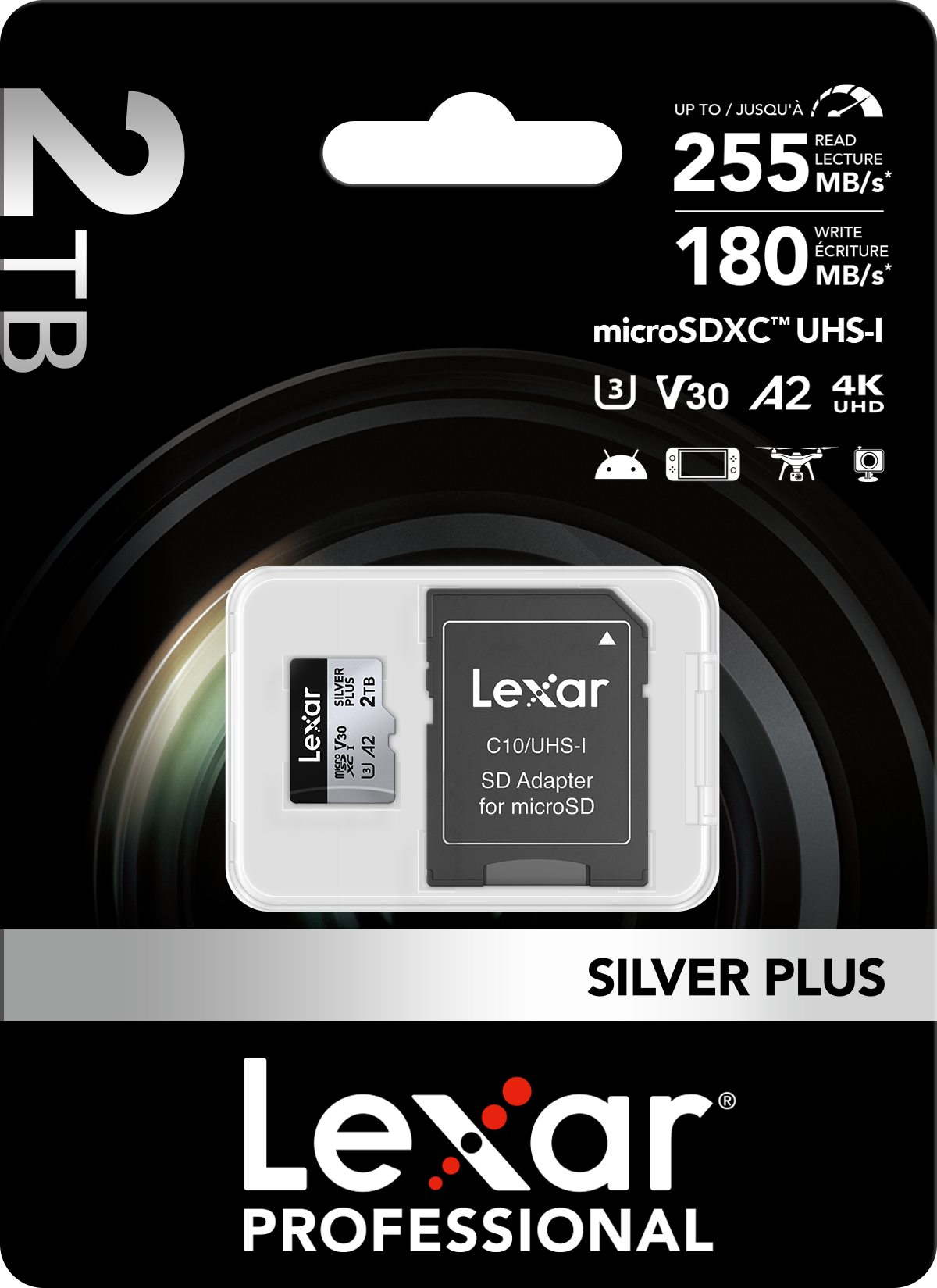 Lexar micro SDXC Silver Plus 2TB