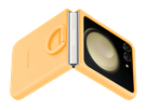 Samsung Flip 5 Silicone Case Ring Aprico