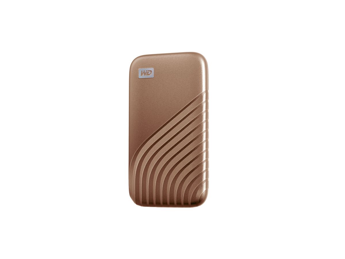 WD My Passport SSD 2TB gold