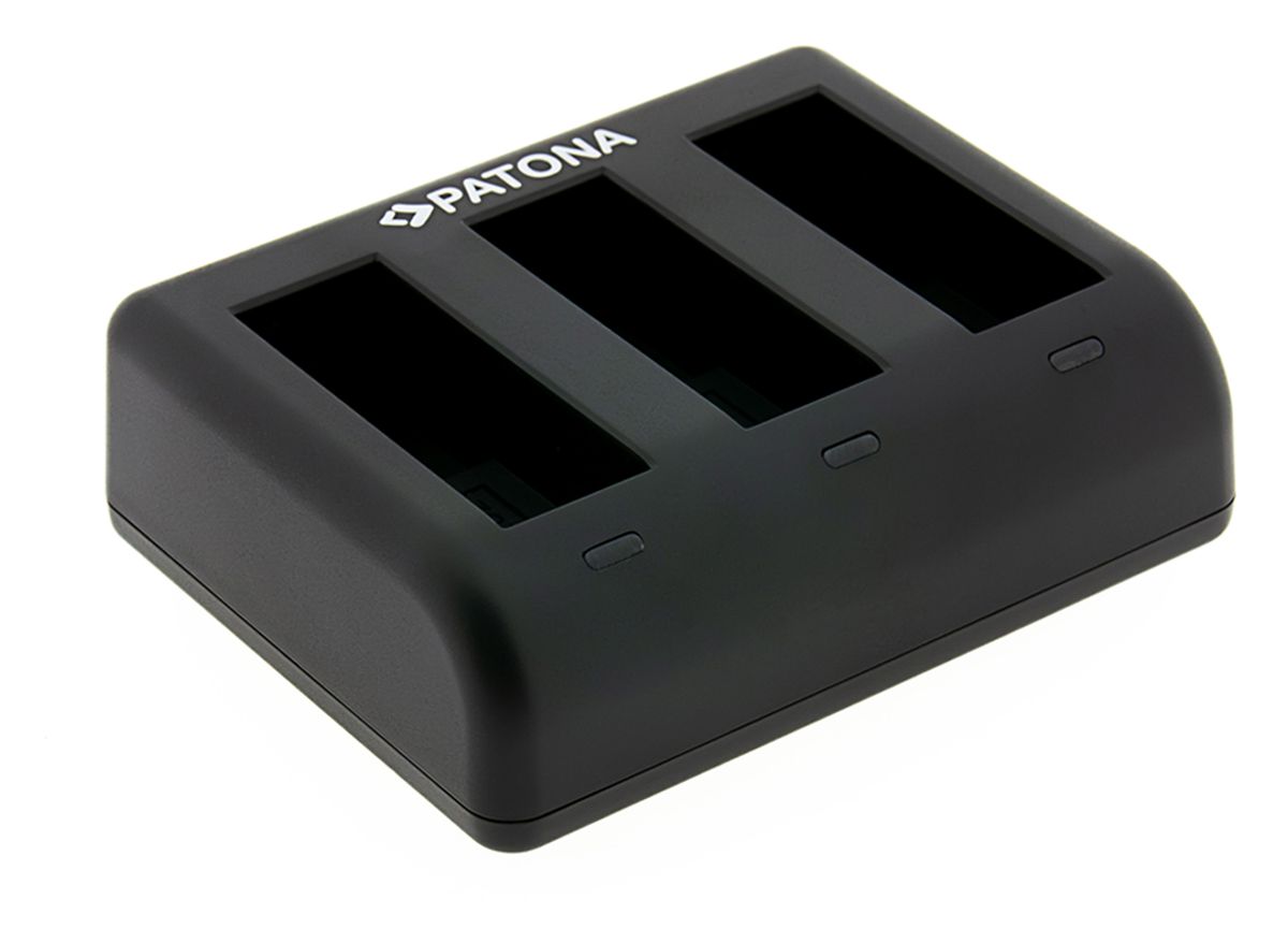 Patona Triple Ladeg. DJI Osmo Action 4