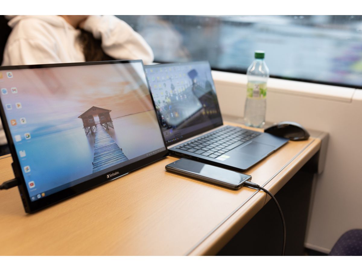 Verbatim Port. Touchscreen Monitor 15.6"