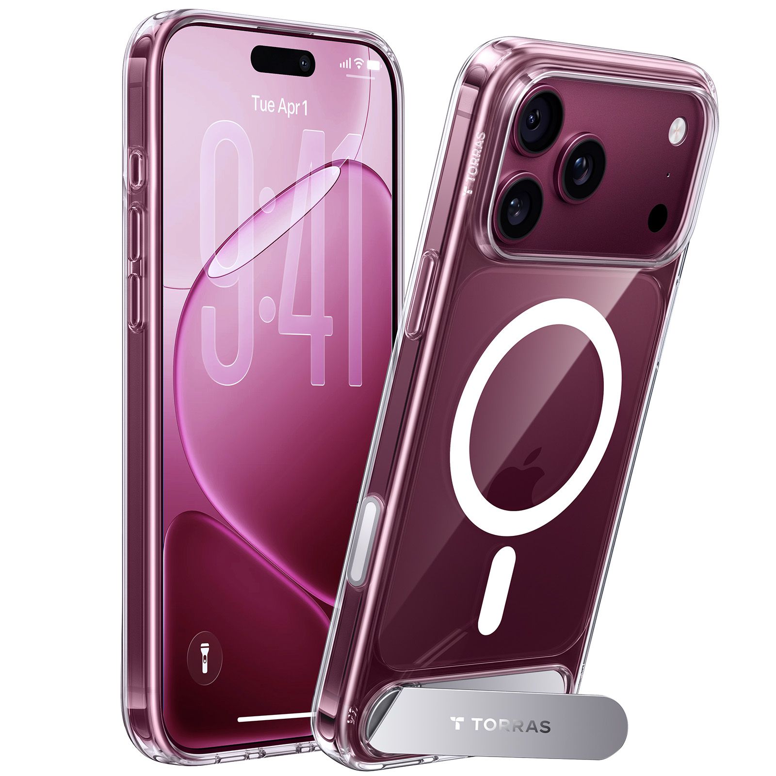 Torras Ostand iPhone 18 Pro Clear