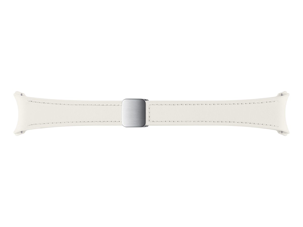 Samsung D-Buckle Hybrid Eco-Leather S/M Watch6|5|4 Cream