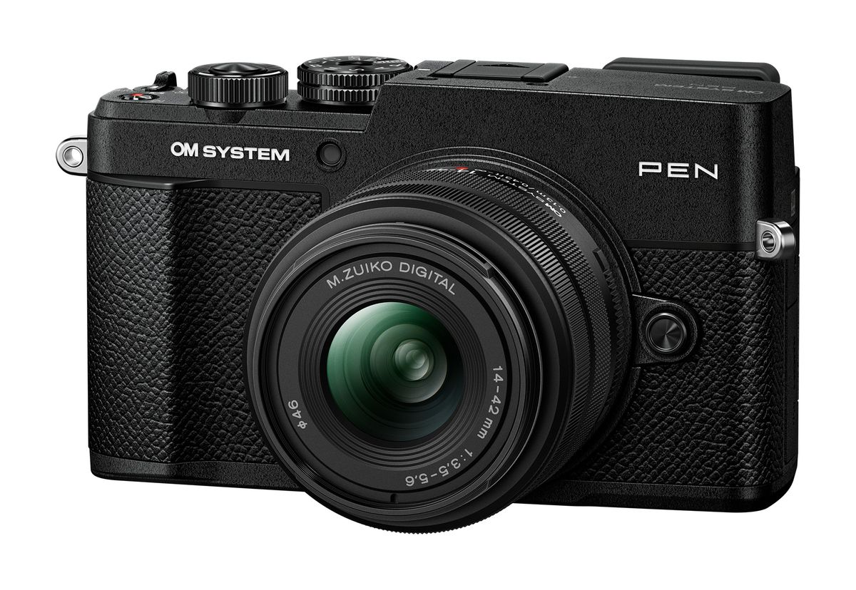 OM System PEN 14-42mm III Kit Black