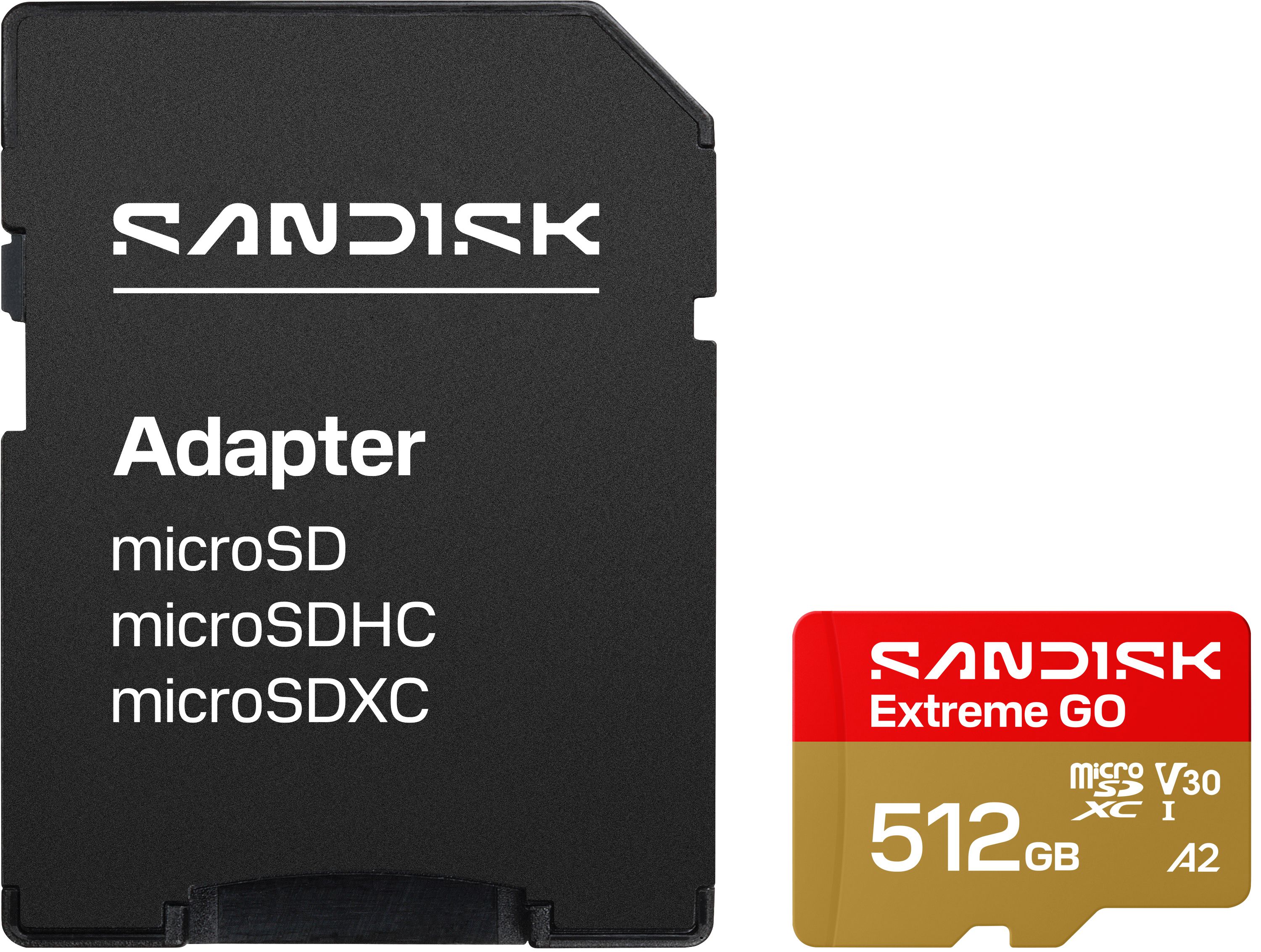 SANDISK Extreme GO microSDXC 512GB