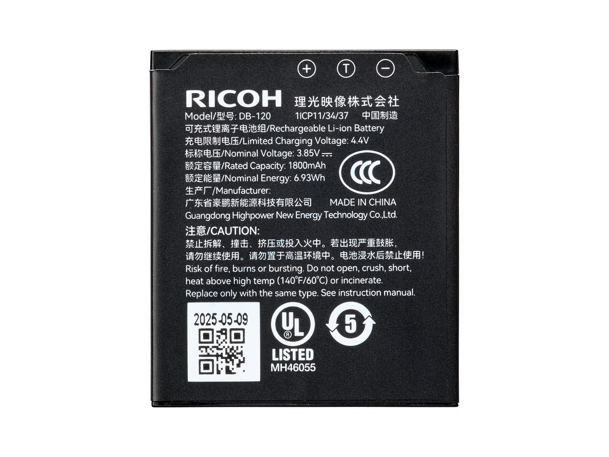 Ricoh Li-Ion Akku DB-120