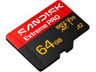 SANDISK Extreme PRO microSDXC 64GB