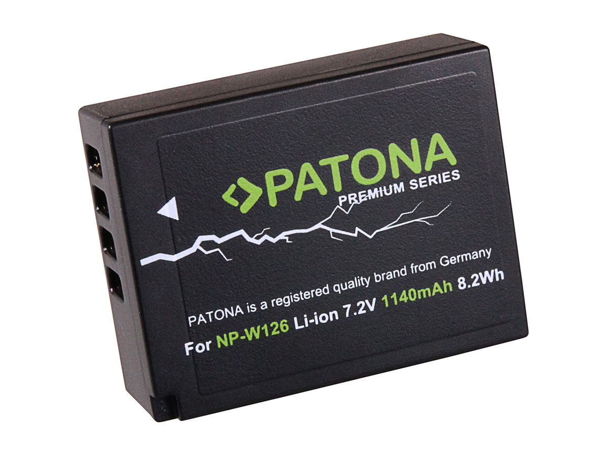 Patona Premium Batterie Fuji NP-W126