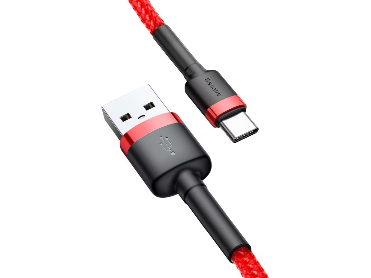 Baseus USB-A to USB-C 2m Red