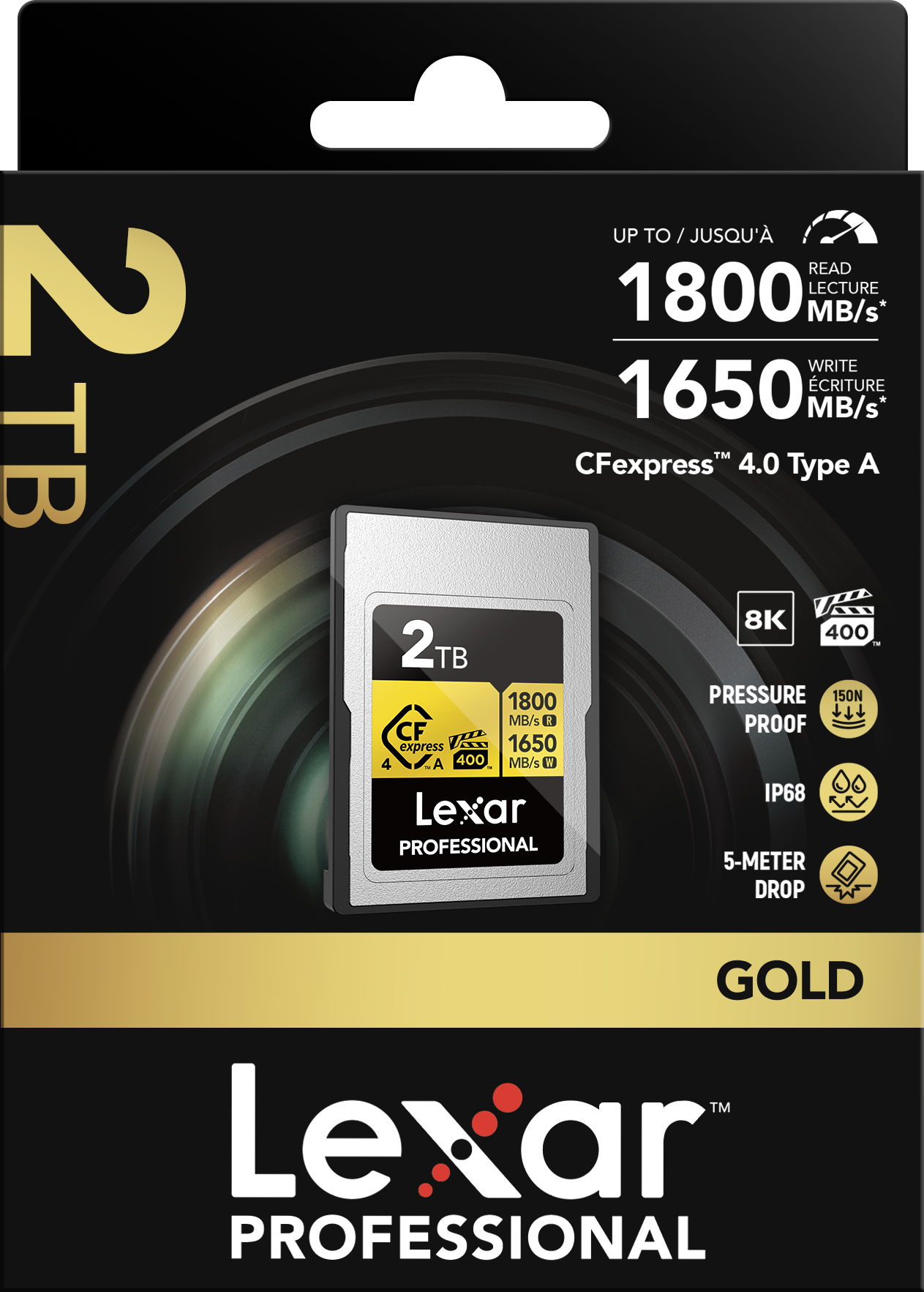 Lexar 1800MB/s CFexpress 4.0 A 2TB Gold