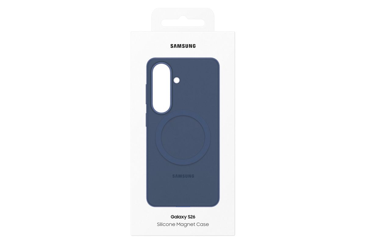Samsung S26 Silicone Magnet Bluevio.