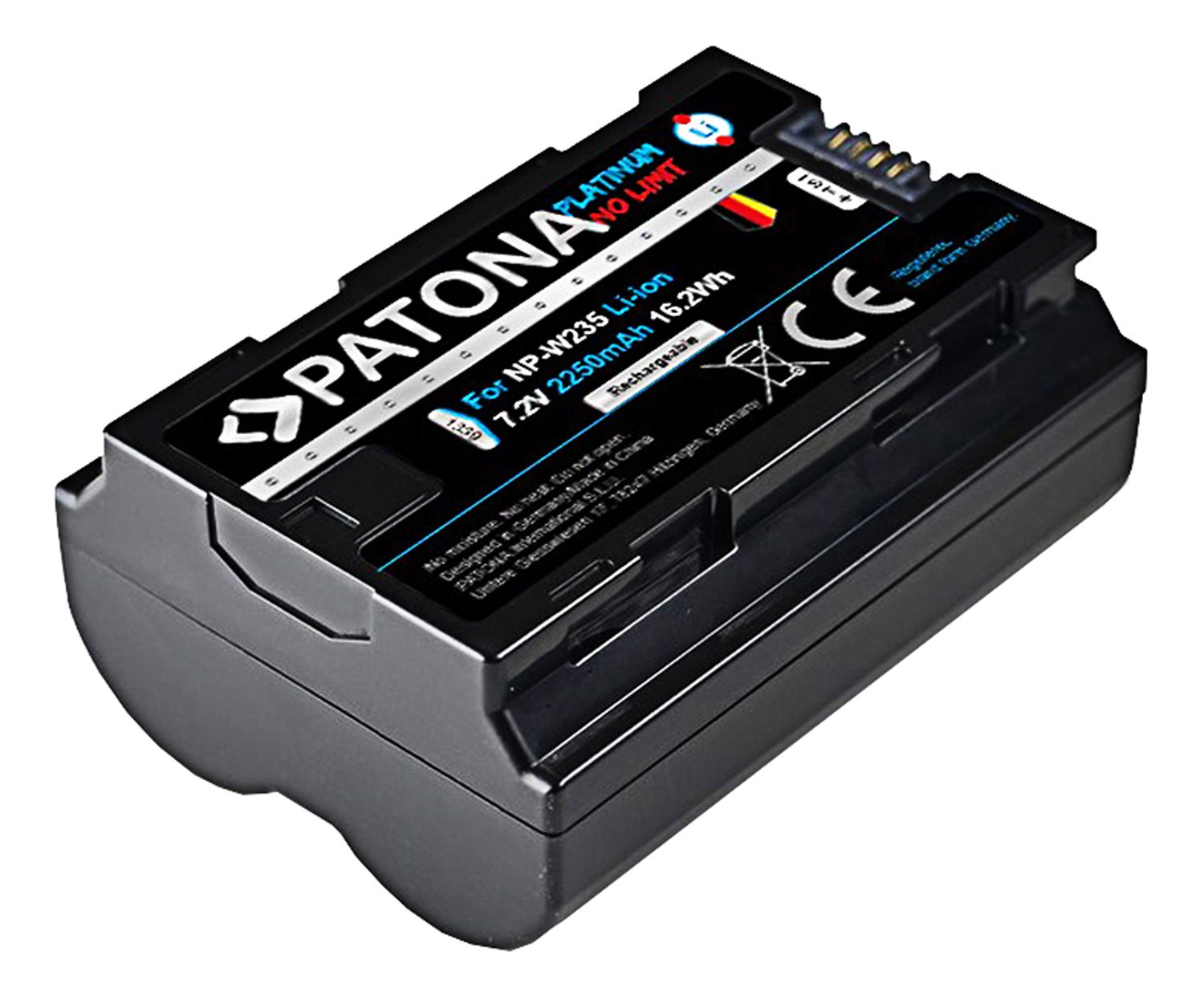 Patona NP-W235 Set Ladegerät + 2 Akkus