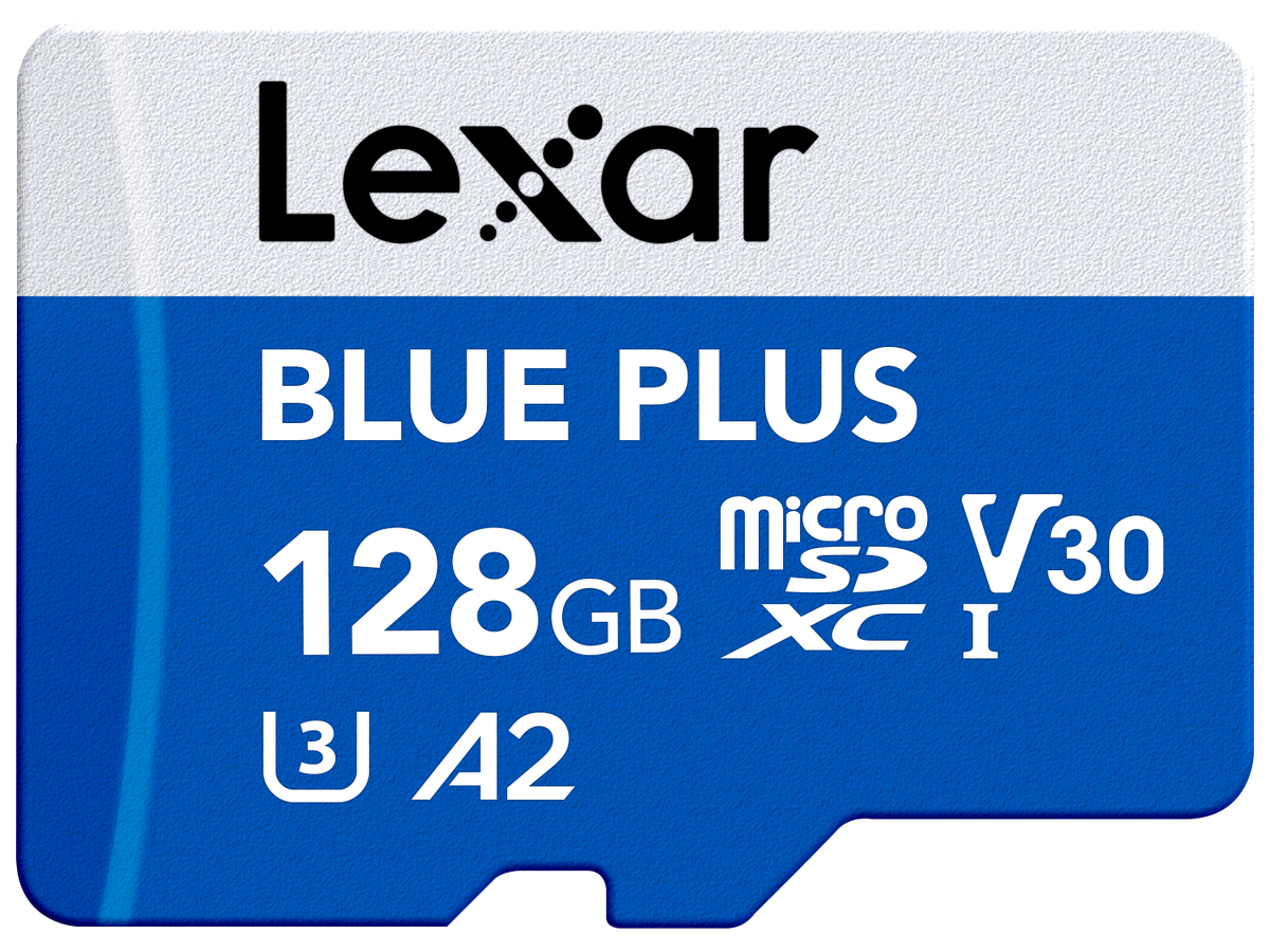 Lexar microSDXC 100MB/s Blue Plus 128GB