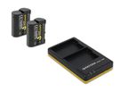 Patona LP-E6P Set Chargeur + 2 Batterie