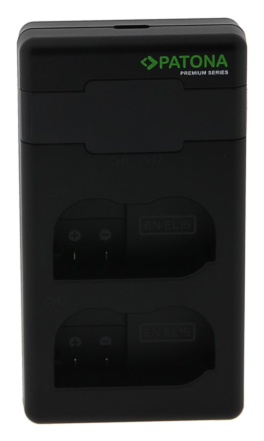 PATONA Premium chargeur double EN-EL15